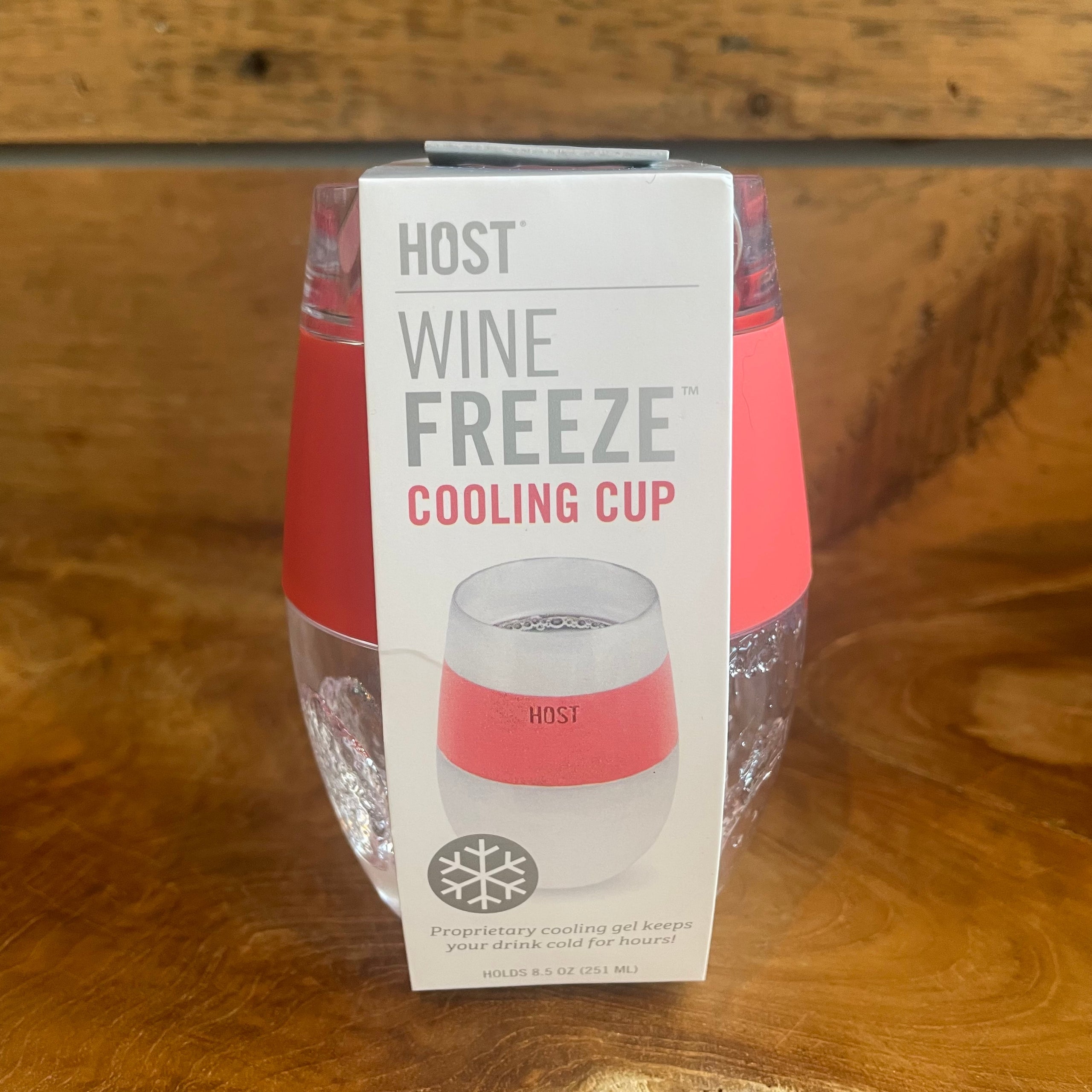 Host - Freeze Wine Cooling Cup - Coral