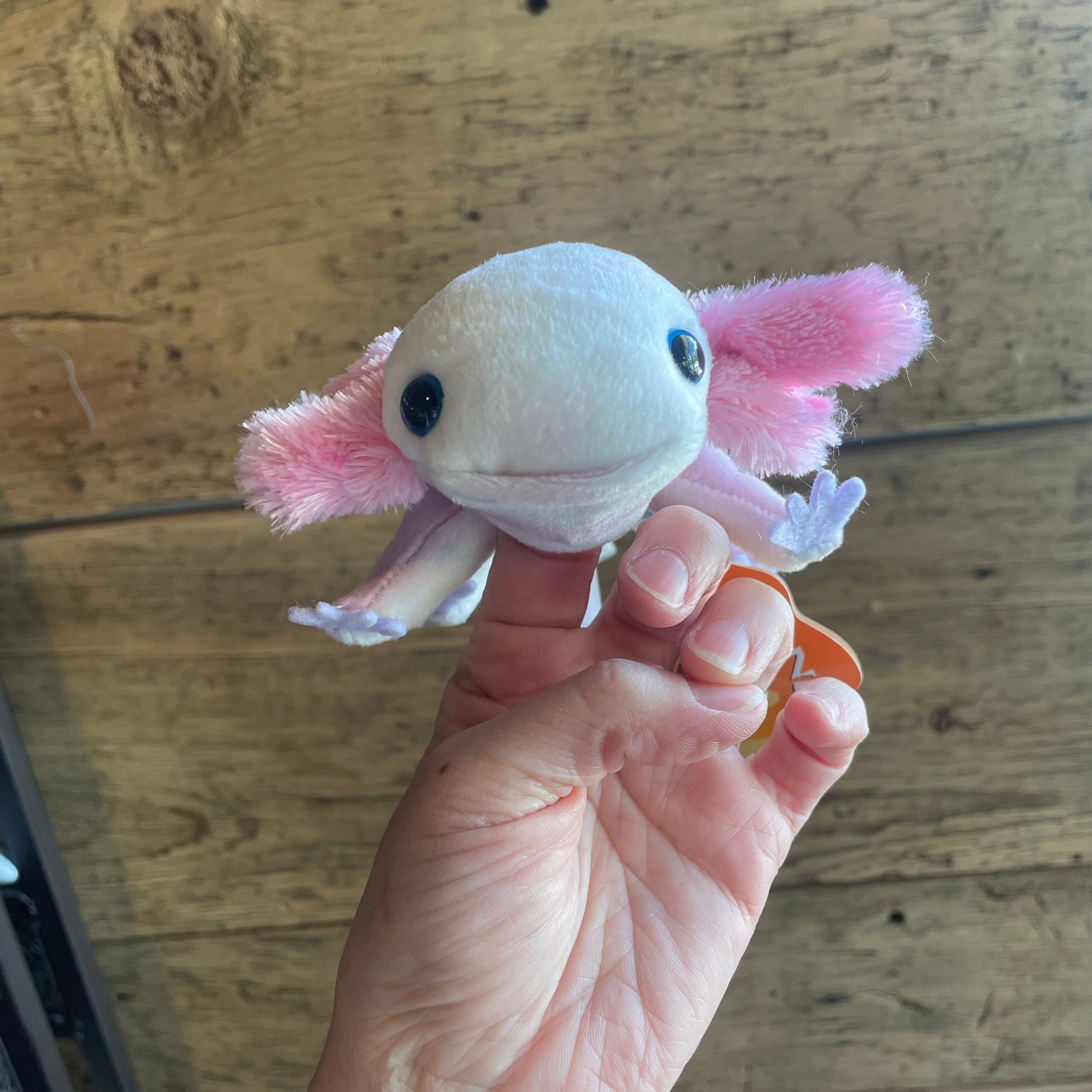 Finger Puppet-Axolotl