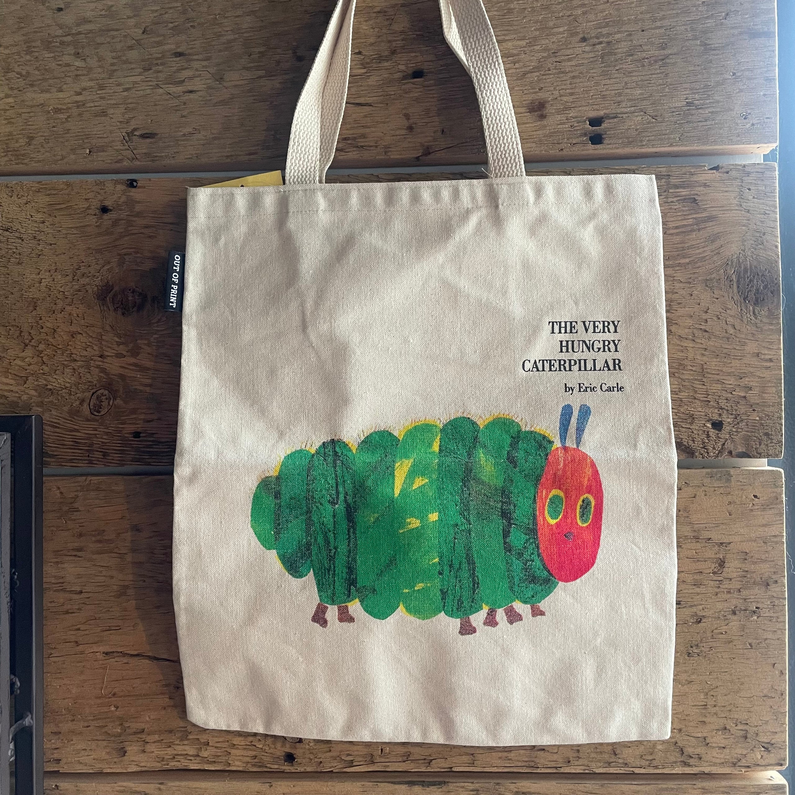 Very hungry best sale caterpillar tote bag