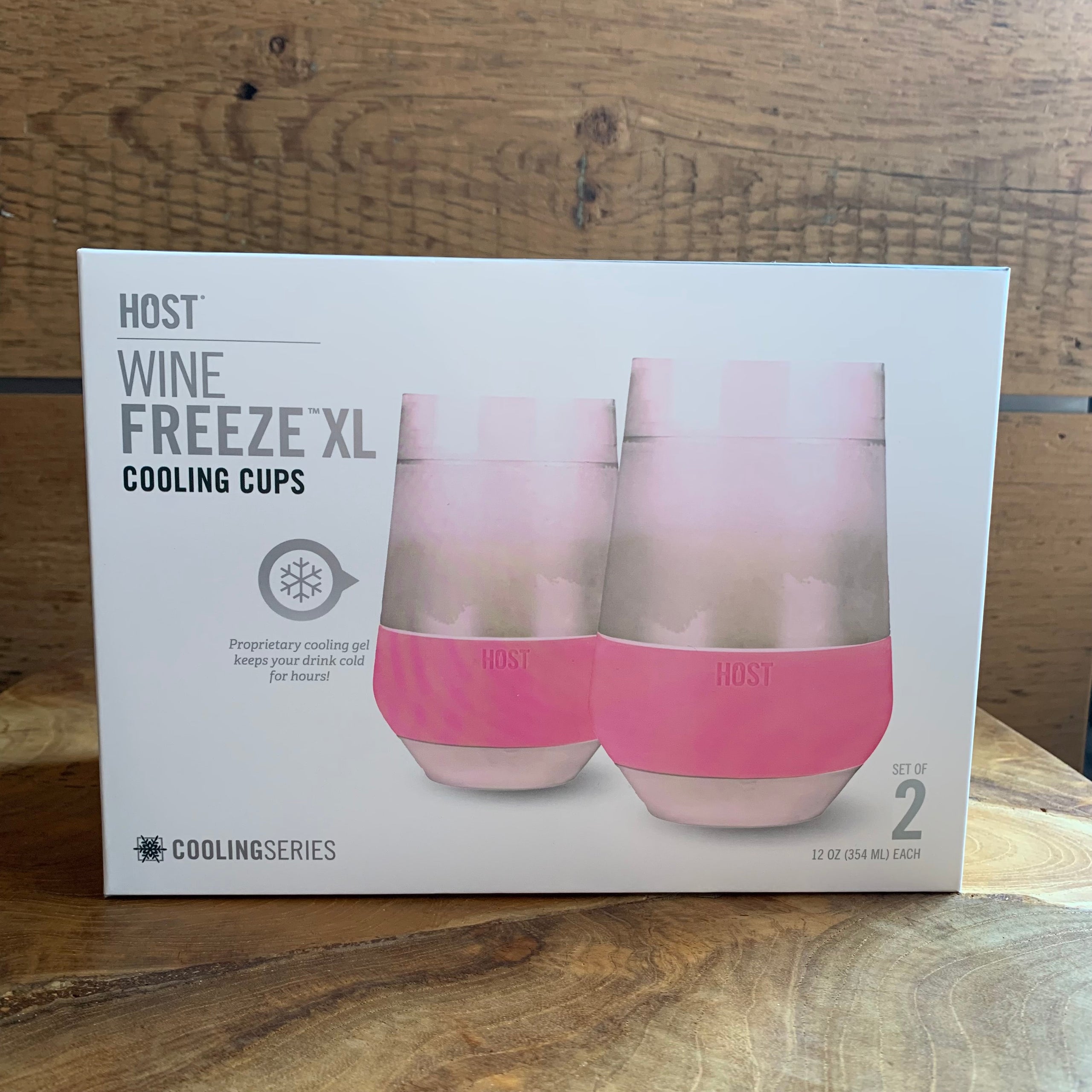 Pink Wine Freeze Cooling Cup — The Basketry