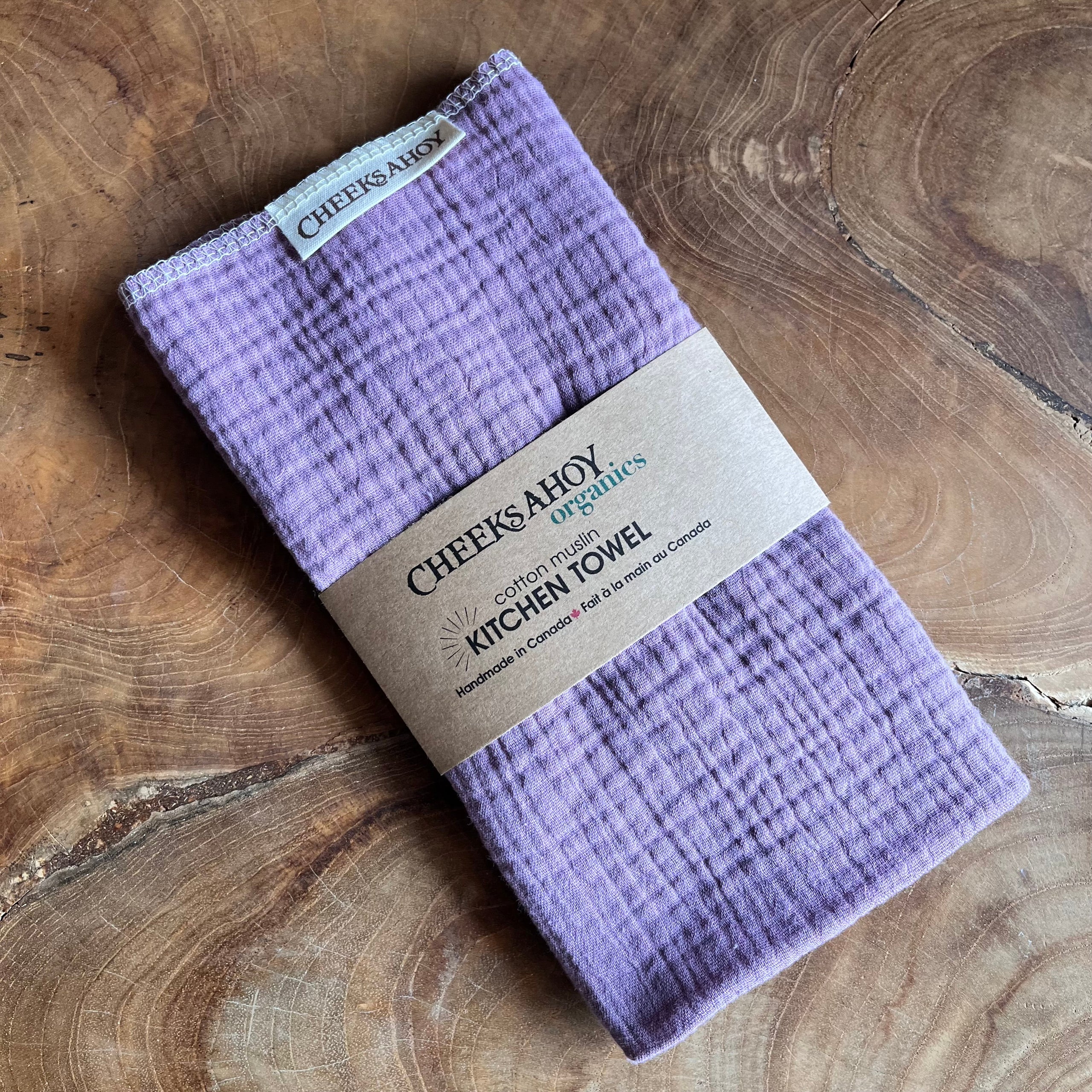 Organic Cotton Muslin Kitchen Towel – Cheeks Ahoy